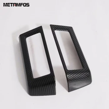 

For Toyota Hiace Granvia Commuter 2019 2020 Middle Air Condition Vent Outlet Cover Trim Carbon Fiber Interior Car Accessories