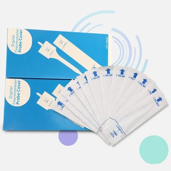 

100Pcs Disposable Universal Electronic Oral Digital Thermometer Protective Cover Temperature Measurement Devicev