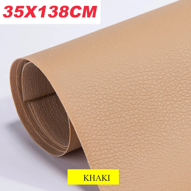 35*138CM Self-Adhesive Leather Repair Sticker for Car Seat Sofa Home Leather Repair PU Leather Stickers DIY Refurbishing Patches top Fabric & Sewing Supplies Fabric & Sewing Supplies