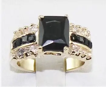 

good >>new hot Genuine black Tourmaline new Silver AAA Grade size 7#8#9#
