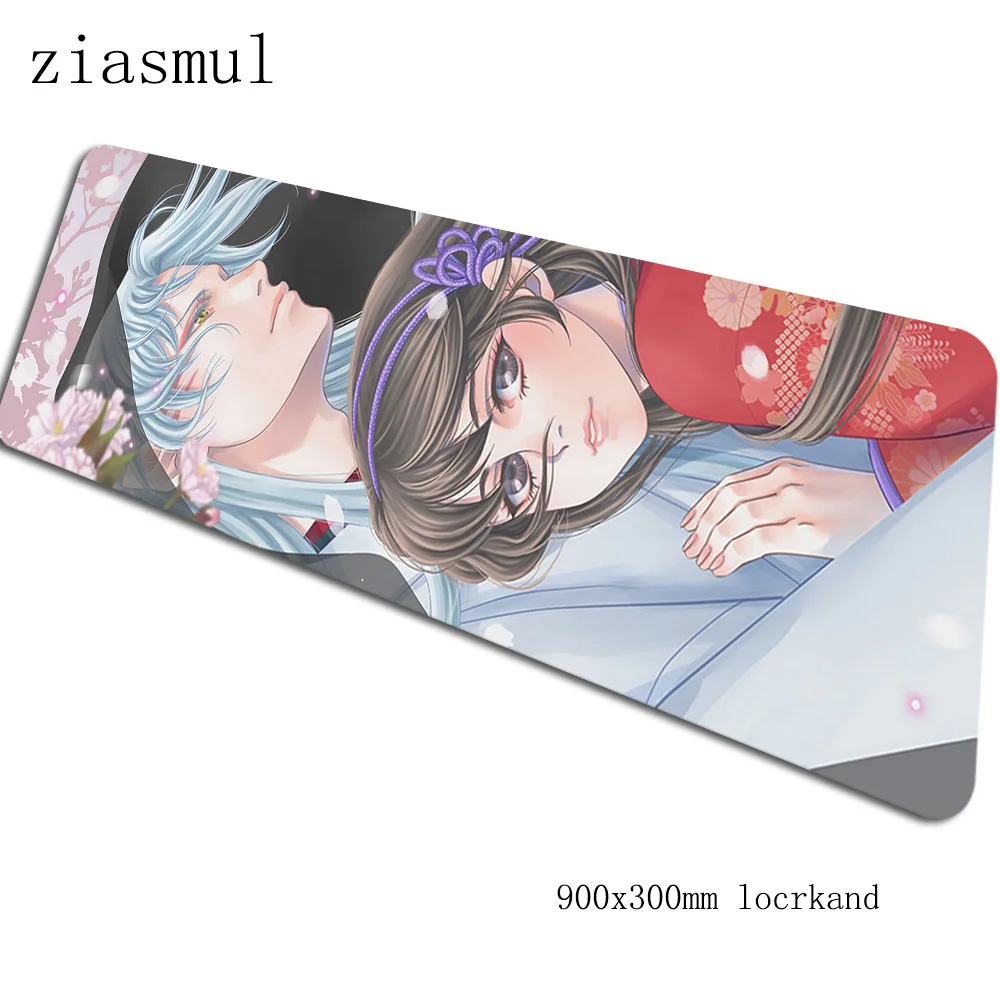 Inuyasha padmouse 900x300x3 мм игровой коврик для мыши лучший продавец коврик для мыши геймер компьютерный стол дешевый коврик notbook mousemate pc - Цвет: Size 900x300x3mm