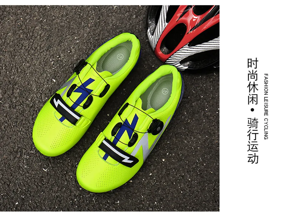 Дышащая обувь для горного велосипеда для мужчин и женщин, подходит для Shimano, черная, красная, зеленая, универсальная велосипедная обувь для горной дороги