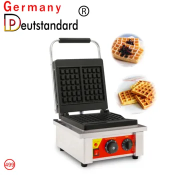 

Germany brand custom made belgian waffle square waffle iron maker with new products