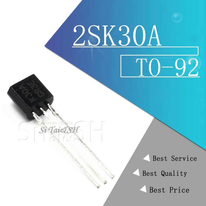 10 piezas 2SK30A TO 92 K30A TO92 nuevo transistor MOS FETTransistores