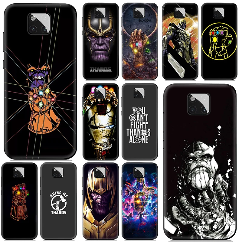 Мягкий чехол Thanos marvel для huawei mate 30 Lite Pro 20 10 Чехол из ТПУ |