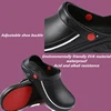 New Men Slippers Non-slip Waterproof Sandals Oil-proof Kitchen Work Cook Shoes Chef Master Hotel Restaurant Slippers Unisex ► Photo 2/6