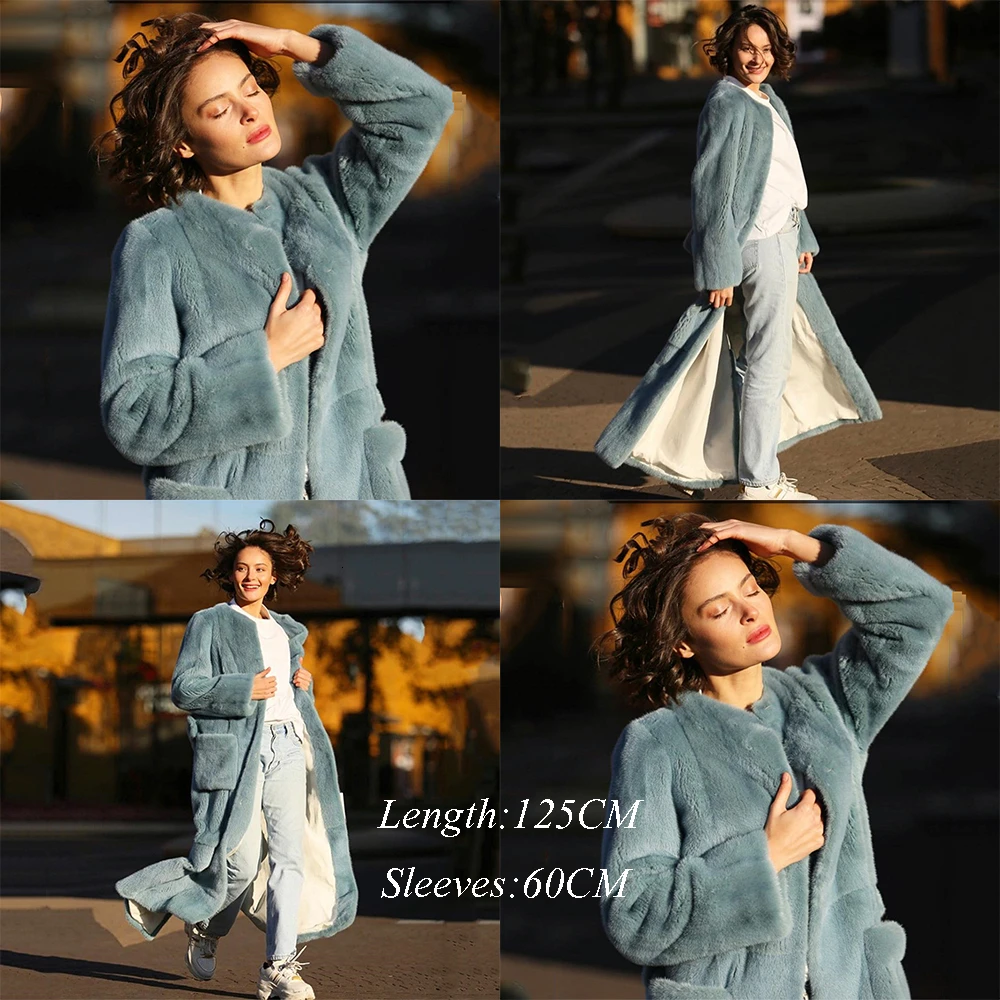 Belt style 2 TOPFUR зимнее пальто женские Куртки из натуральной кожи женское пальто размера плюс из натурального меха норки куртка с воротником из натурального меха Верхняя одежда - Цвет: Belt style 2