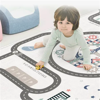 

Baby Kid Rug Crawling Mat Thickening Environmental Developing Double-sided Flying Chess Mat for Child Game Tapete Puzzle Playmat