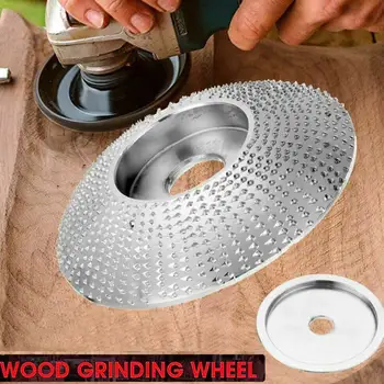 

Angle Grinding Wheel Sanding Carving Rotary Tool Plastic Shaping Abrasive Disc Carbide Bore Tool Wood Tungsten Coating Grin K0M1
