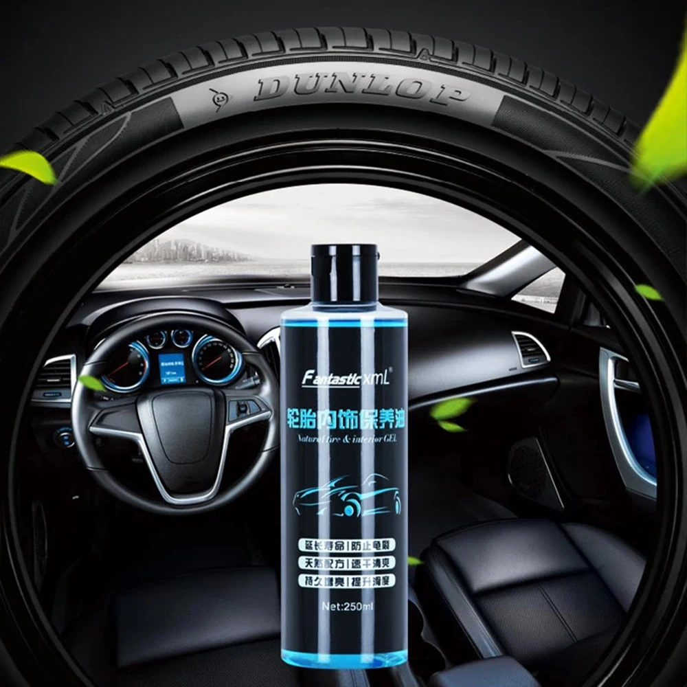 Car Interior Cleaning Crystal Plating Ceramic Coating Wax Tires Dashboards Door Seat Plastic Parts Renovated Tyre Filler Polish