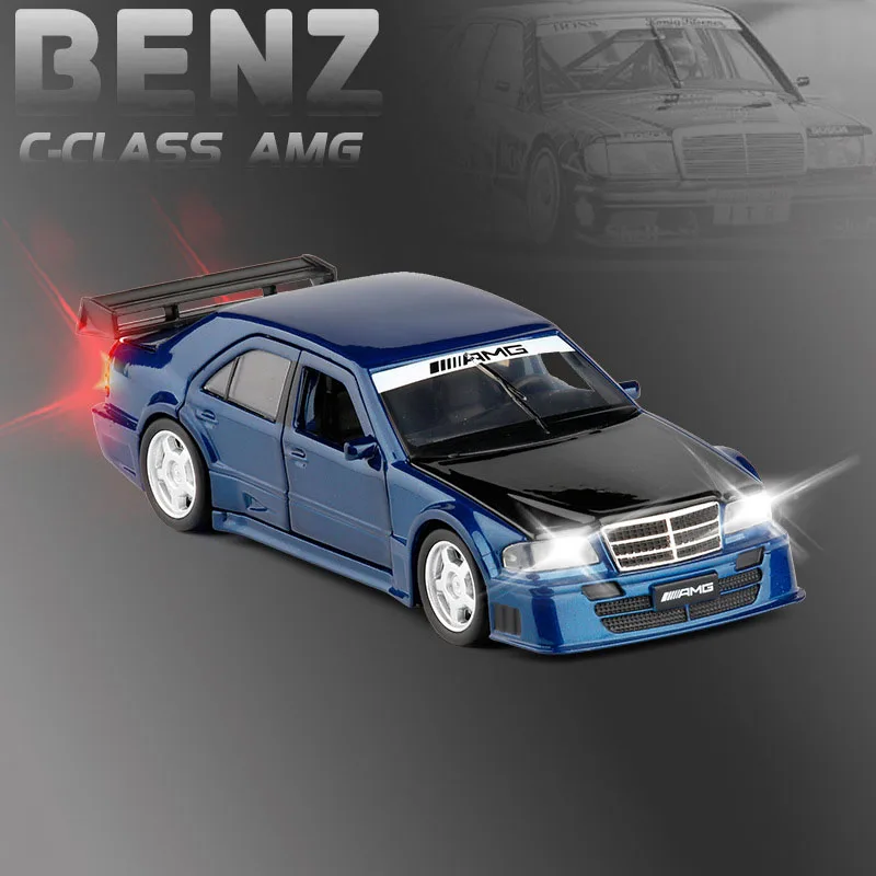  1/32 C-CLASS AMG DTM Simulation Toy Car Model Alloy Children Toys Genuine License Collection Milita
