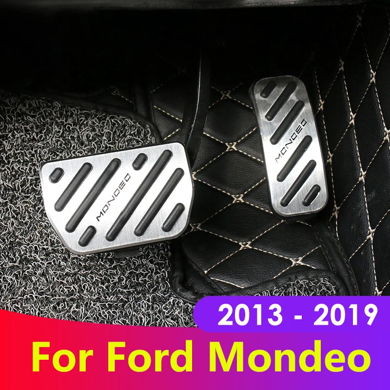 Нескользящая накладка на педали газа из алюминиевого сплава для Ford Mondeo Fusion 2013 2014