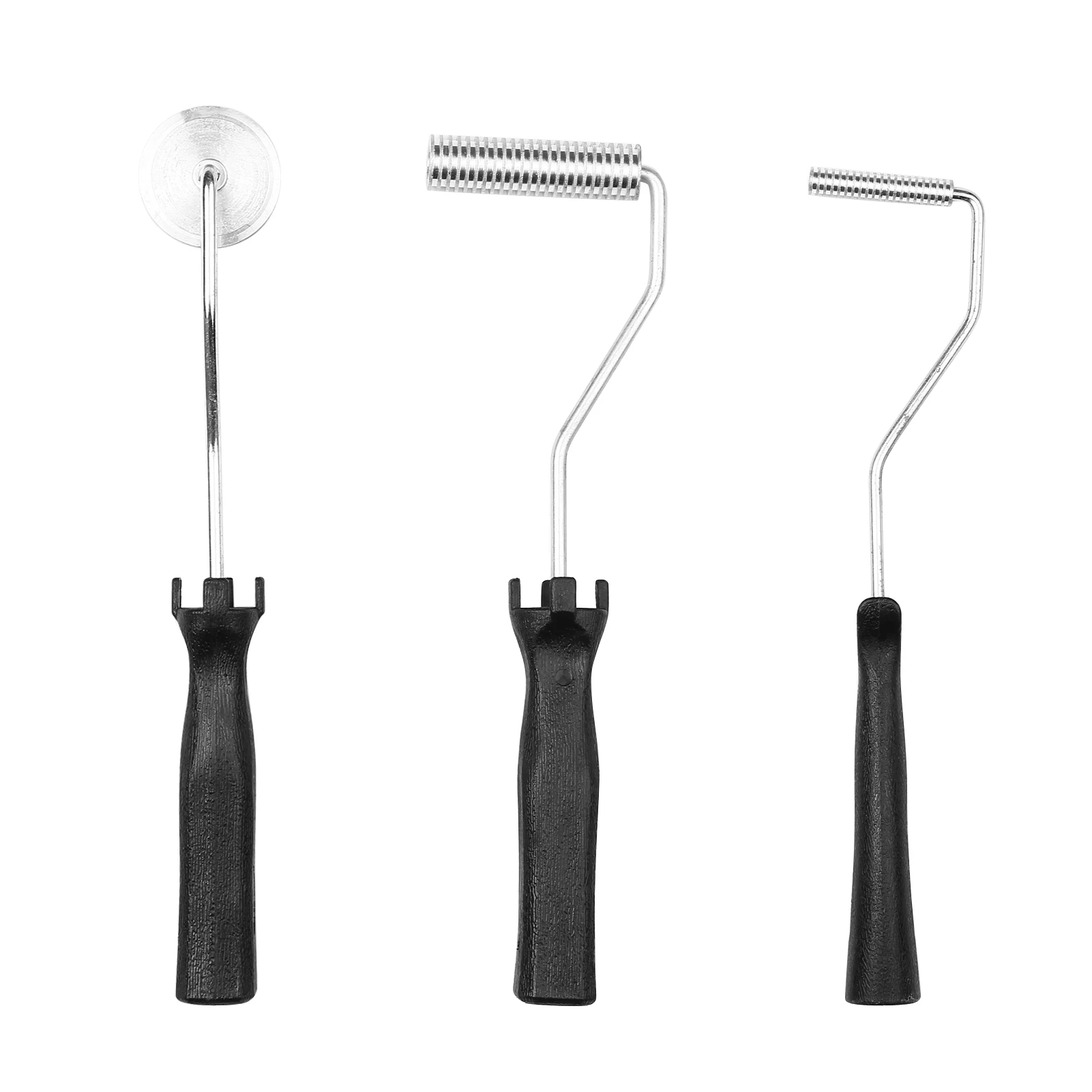 Roller Tools Kit 3pcs Fiberglass Bubble Paddle Tool Laminating Paint Roller Kit For Mold Resin Fiberglass Resin Tub