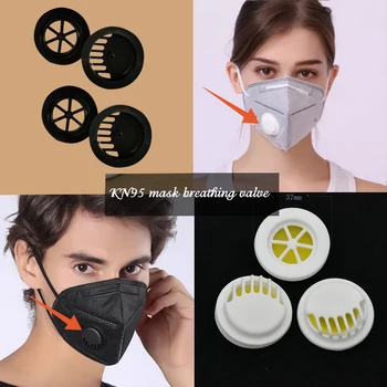 

10-20Pcs Breathing Mask Valve Round Shape Replacement Activated Carbon Breathing Filters PM2.5 Air Valve Filter Mask Accessories