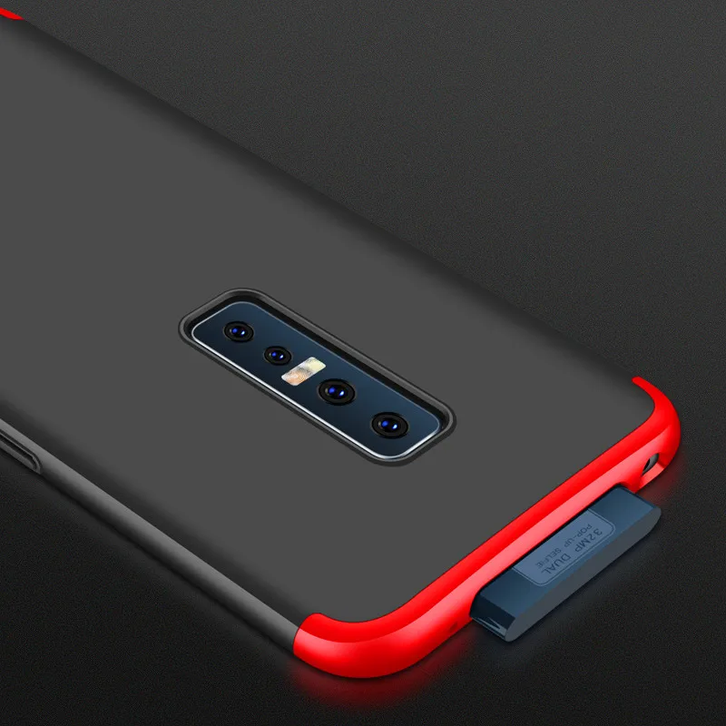 Vivo V17 Pro Чехол VivoV17Pro цветной 360 градусов Полный Матовый Жесткий чехол для V17Pro