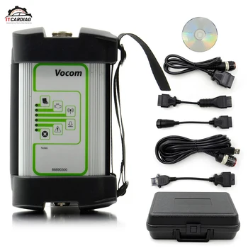 

For Volvo 88890300 Vocom Interface for Volvo/Renault/UD/Mack Multi-languages Truck Diagnose Square Interface PTT1.12/2.40