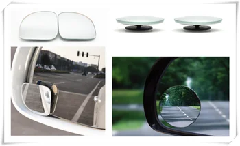 

Auto parts small round mirror car rearview mirror blind spot wide-angle lens for Toyota FJ Cruiser RAV4 CROWN REIZ PRIUS