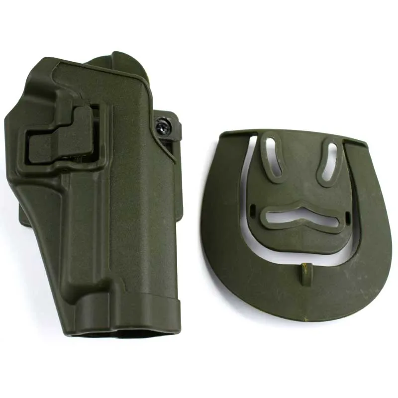 Военный армейский пистолет SIG SAUER P226, кобура для правой руки, Быстрый Чехол для тактического пистолета, аксессуары для ручного пистолета, кобура для ремня - Цвет: Green Right Hand