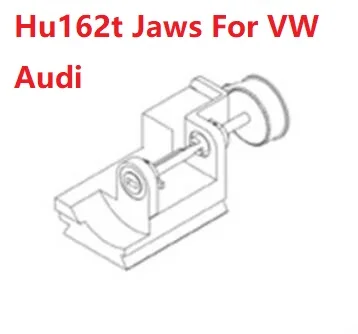 2M2 ключ для резки приспособление FO21 зажим для Ford Mondeo и jaguar Hu162t челюсти для VW Audi авто ключ резки машины - Цвет: Золотой