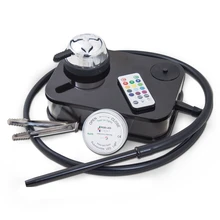 Акриловый кальян набор наргил кальян со светодиодной подсветкой уголь держатель кальян со шлангом контейнер для воды аксессуары для трубок