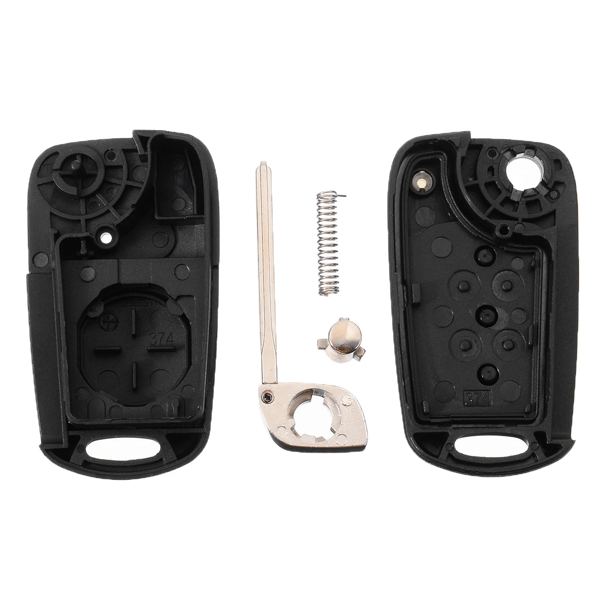 For Kia Ceed Picanto Sportage For Hyundai i20 i30 ix35 3 Button Remote Key Fob Case Car Key Cover Relacement