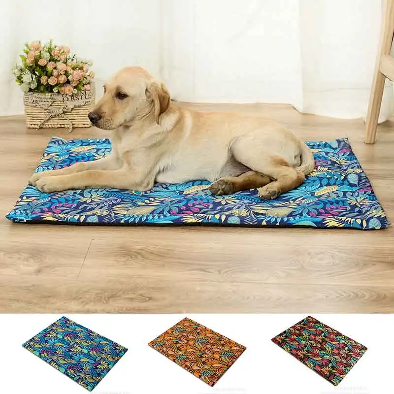 

Dog Bed Summer Pet Dog Cooling Mat for Samll Dog Pet Mat for Large Dog Pet Products Big Dog House Fashion Cooling Mat Happet
