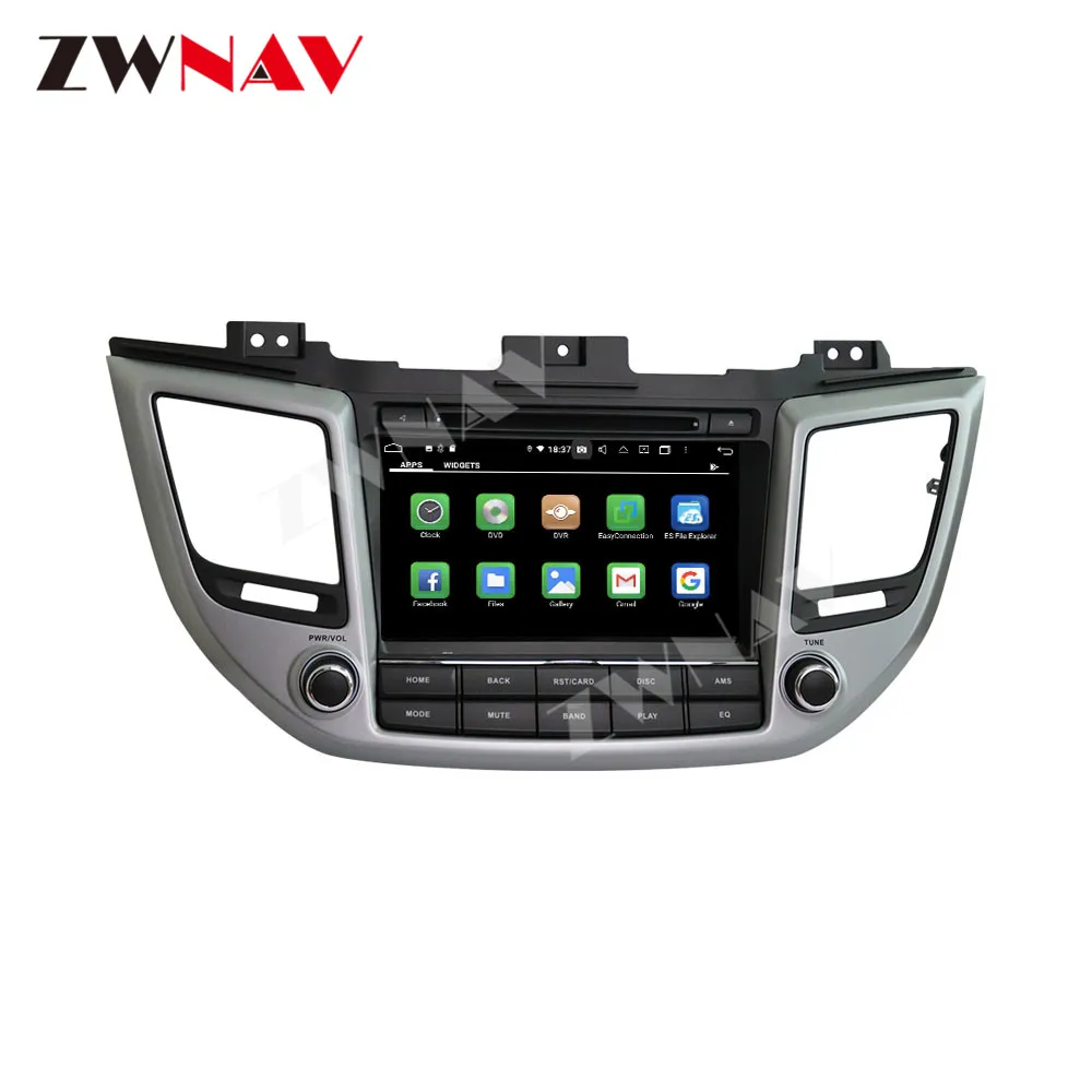 Carplay Android 10.0 screen car Multimedia DVD Player for Hyundai Tucson IX35 2015 BT GPS Navi Auto Radio Audio Stereo Head unit