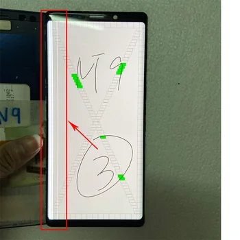 

For Samsung Note 8 LCD Repair Edge screen Separete Glass Practice N950 N950F Lcd For samsung Note8 LCD Broken Glass Dot screen