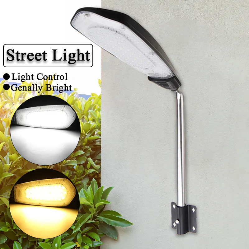 

48 LED Street Light Dusk to Dawn Outdoor Garden Path Road Parking Backyard Lamp AC110-265V 3300K-6500K