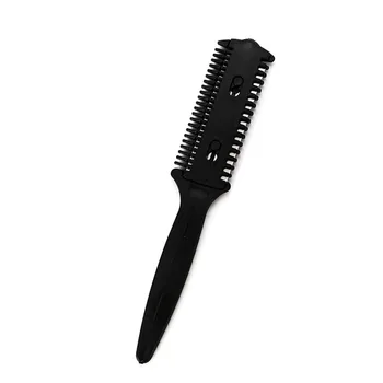 

Barber Hair Razor Comb Scissor Tools Bangs Brush Hairdressing Trimmers Hair Shaving Blades Cutting Thinning Beauty Styling(Rando