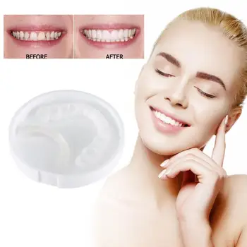 

1Set Snap On Smile Teeth Veneers Whitening Instant Cosmetic Dentistry Comfortable Veneer Cover Teeth Whitening Smile Denture
