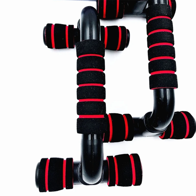 Portable Push Up Bracket with Non-Slip Foam Handles Support Bar Sports I Type Hand Handle Fitness Equipment Stands