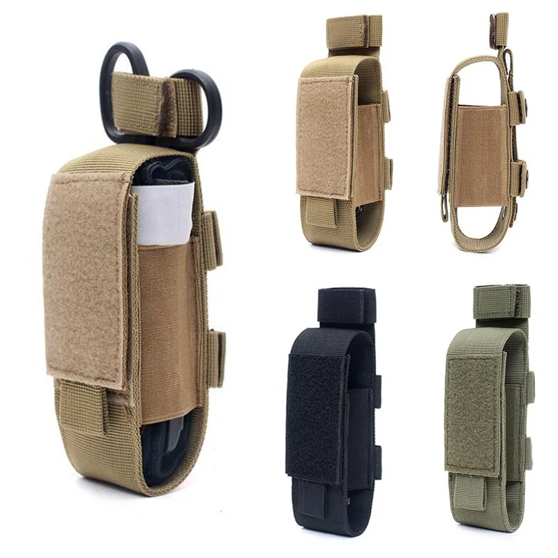 

Tactical Molle Medical Scissor Pouch EDC First Aid Kit Bag Tourniquet Holder Waist Pack Knife Flashlight Holster Hunting Bag