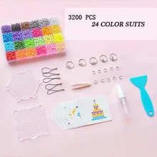 Perles magiques de brouillard d'eau de bricolage, jouets pour enfants, moules d'animaux, Puzzle fait à la main, jouets éducatifs pour enfants, sort, remplir les haricots