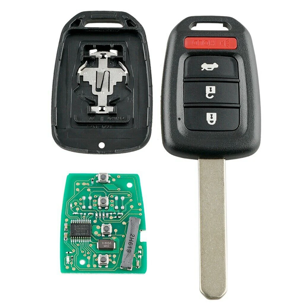4 кнопки дистанционный ключ-брелок от машины 313,8 МГц для Honda Accord Civic ID: MLBHLIK6-1T замена ключа дистанционного управления без ключа