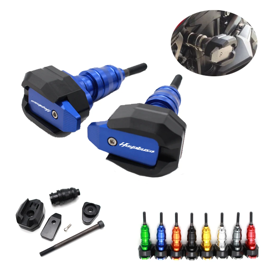 

For SUZUKI HAYABUSA GSXR1300 2008-2018 GSXR 1300 Motorcycle Fall Protection Sliding Frame Fairing Shock Guard
