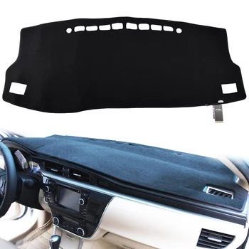 

Xukey Dashboard Cover Dashmat Dash Cover Mat For Toyota Corolla Axio Fielder iM Auris 2014 - 2018 E160 E170 E180 2015 2016 2017