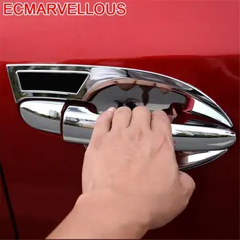 

Auto Foot Pedal Door Handle Automobile Modified Chromium Car Styling Modification Accessories Sticker Strip 18 19 FOR Mazda CX-4