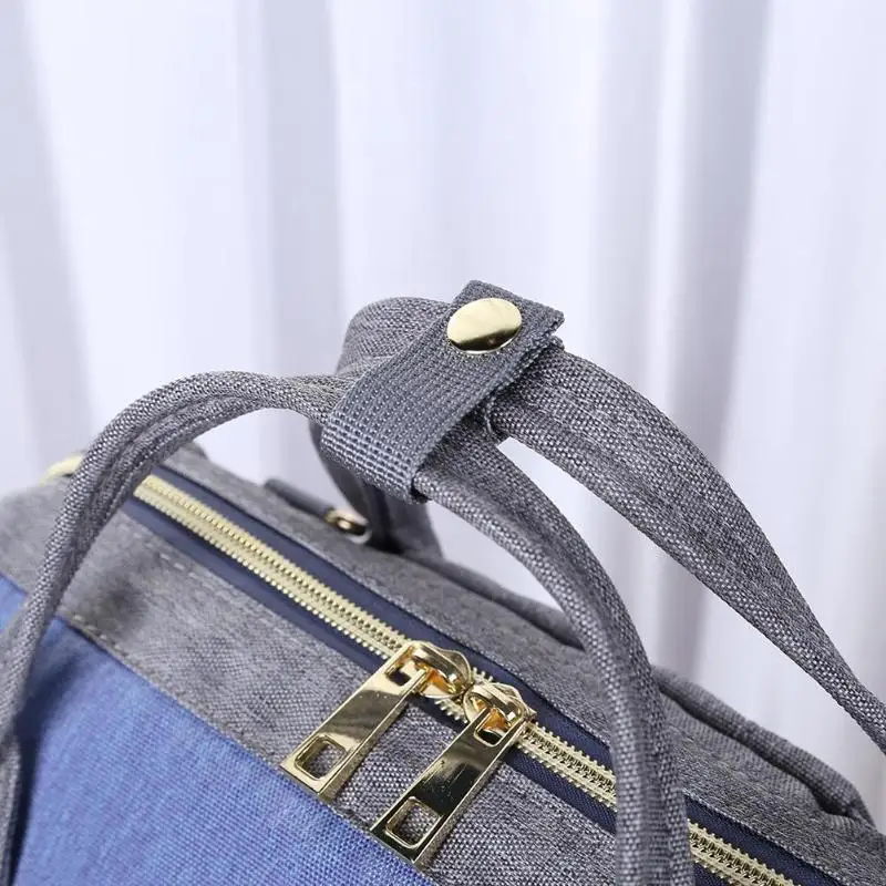 Baby Care Nappy Changing Diaper Bag Large Capacity Nappy Bag Kits Mummy Maternity Travel Backpack Mummy Nursing Handbag for Baby