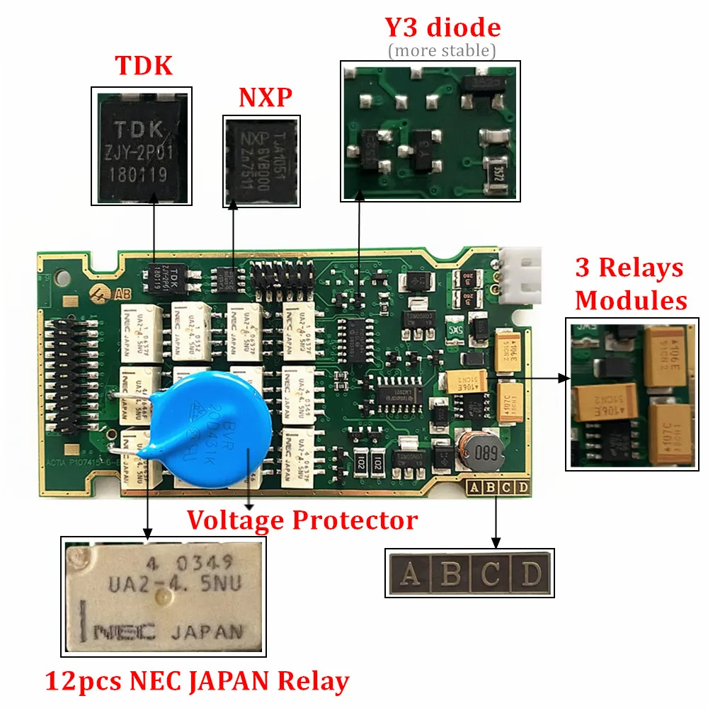 Full Chips Gold Edge V9.91 Lexia3 PP2000 PSA XS Evolution Diagbox V7.83 V8.55 Lexia 3 For Citroen/Peugeot Super Firmware 921815C 3