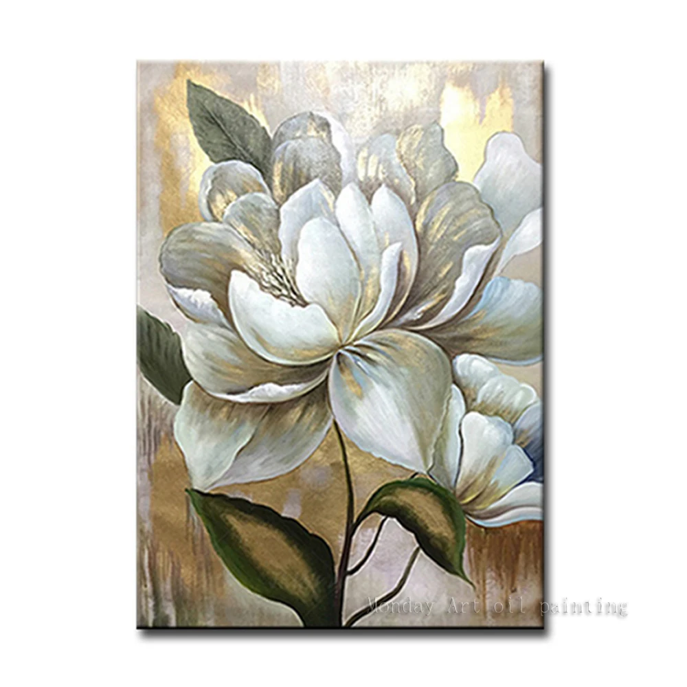 Abstract-Gold-Color-2-Panel-Decorative-Canvas-Wall-Art-Handmade-Oil-Painting-Gold-Flower-Group-Painting (1)