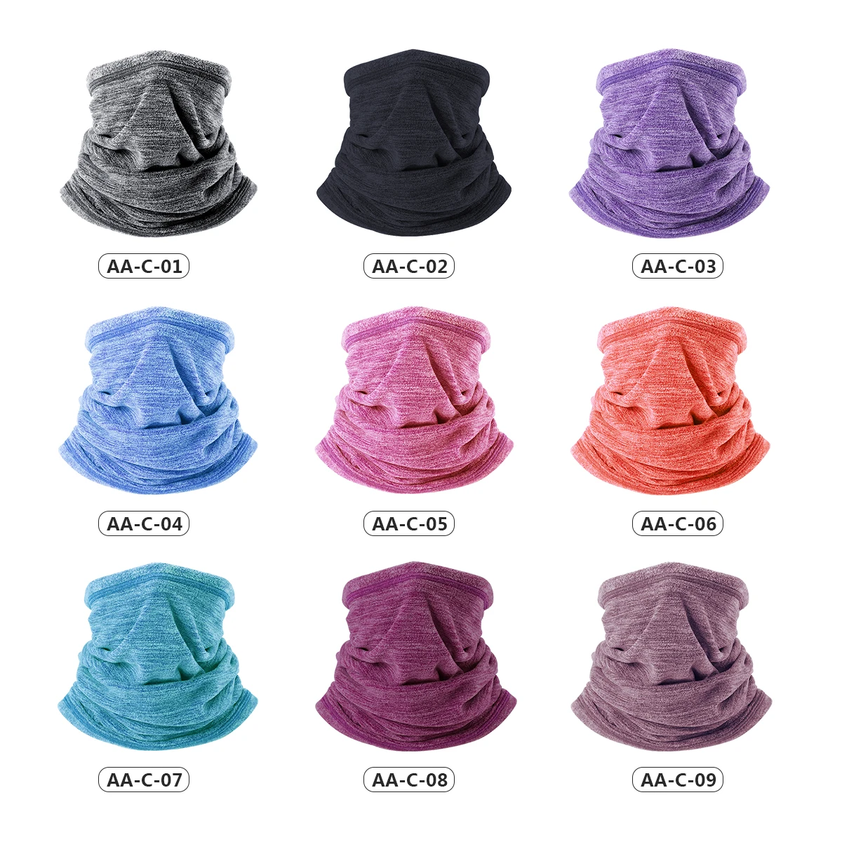 Многофункциональная теплая флисовая маска на половину лица для шеи и сноуборда