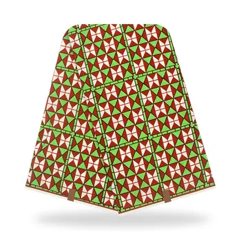 

New Style African Print Wax Fabric For Party Dress Embroidery Fabric 100% cotton 2019 African Wax Fabric