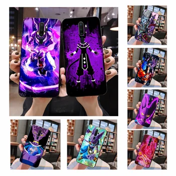 

NBDRUICAI Dragon Ball super Beerus Whis Soft Silicone Black Phone Case For Oppo A5 A9 2020 A11x A71 A73S A1K A73S case