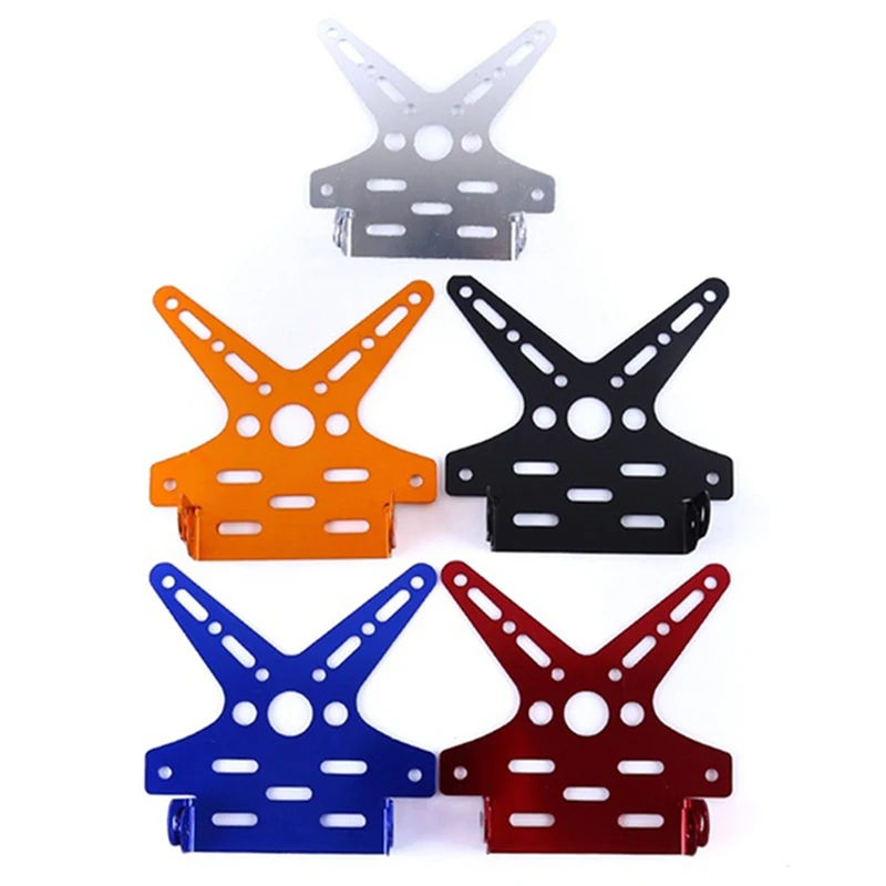 

Alloy Universal Motorcycle License Plate Holder Mount Bracket Aluminum Adjusted Registration Number Plate Cover