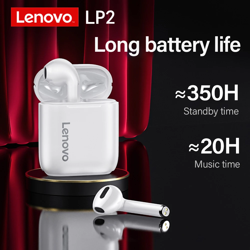 Lenovo QT81 X9 LP2 TWS True Wireless Bluetooth 5 0 наушники с сенсорным управлением стерео HD говорящая