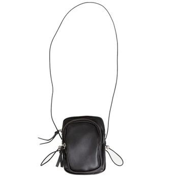 

ASDS-PU Leather Ladies Shoulder Bag Waist Bag Drawstring Chest Bag Shoulder Bag