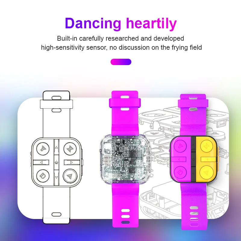 For Nintendo Switch/switch Lite Just Dance Somatosensory Watch Wireless  Bluetooth Handle Built-in High-sensitivity Sensor - Gamepads - AliExpress