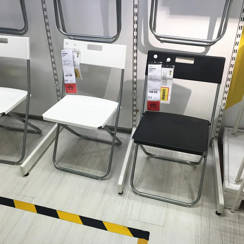 Furniture Domestic Purchase Gundel Folding Chair Work Meal Chair Computer Dining Chair Office Chair