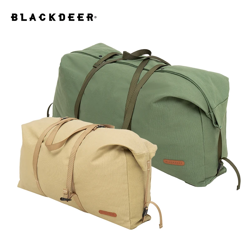 BlackdeercampingoutdoorCanvasBagLargeSportGearSetEquipmentTravelBagRooftopRackBag